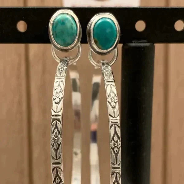 Vintage Onyx Boho Örhängen