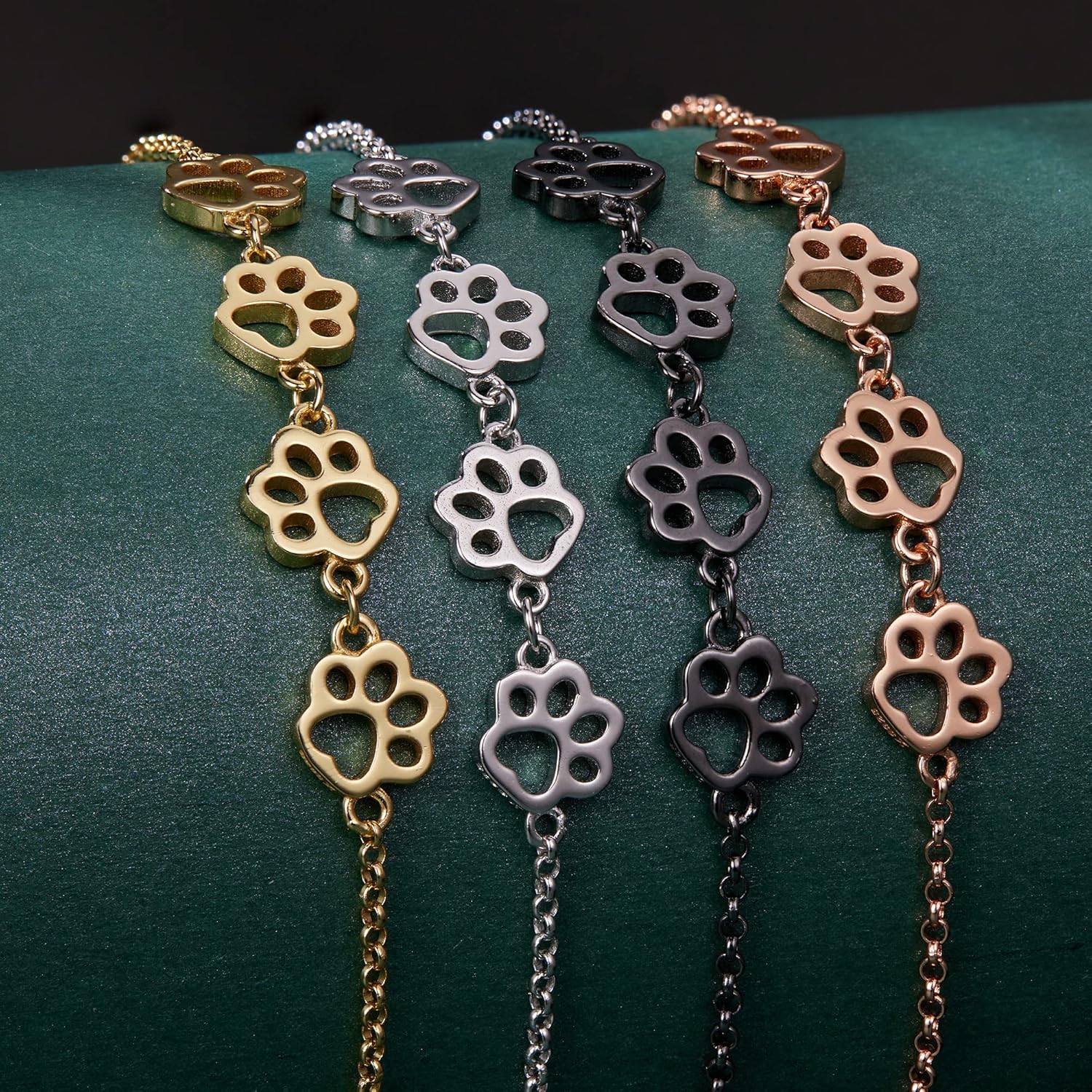 Viskande Paws Avtryck Armband