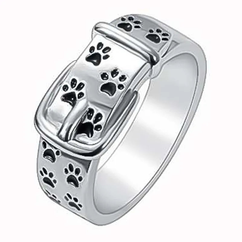 Charmig Hundhalsband Ring