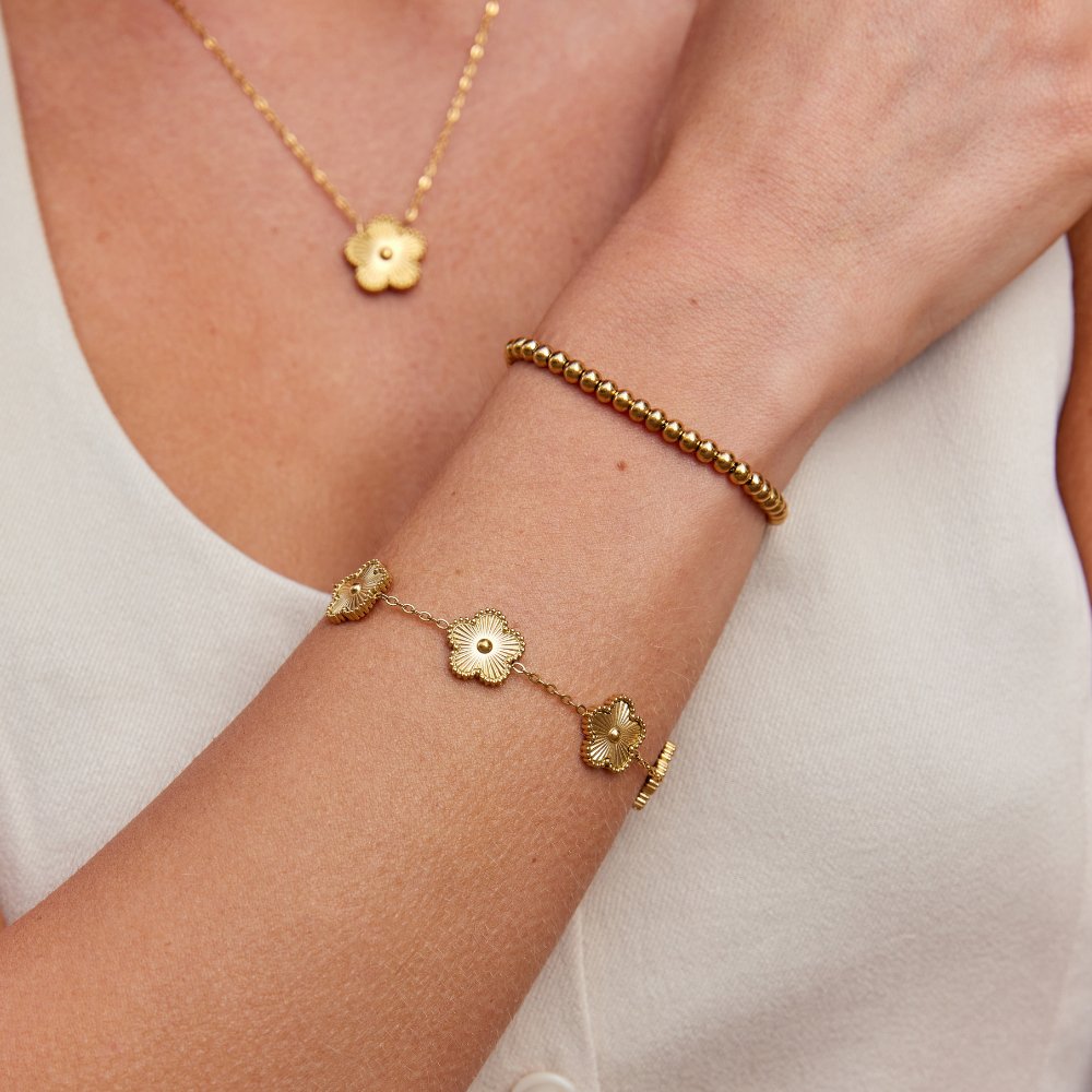 Gyllene Lyckarmband