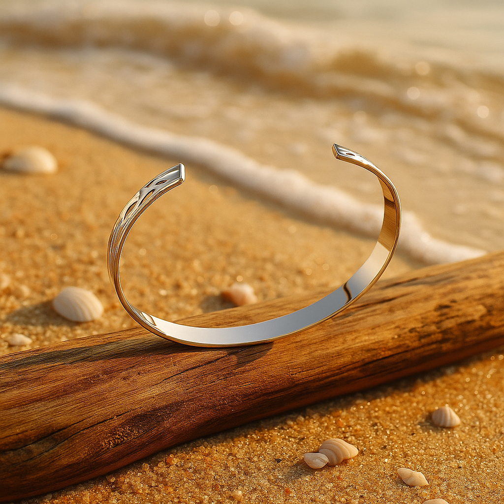 Oceana | Glänsande Horisont Armband