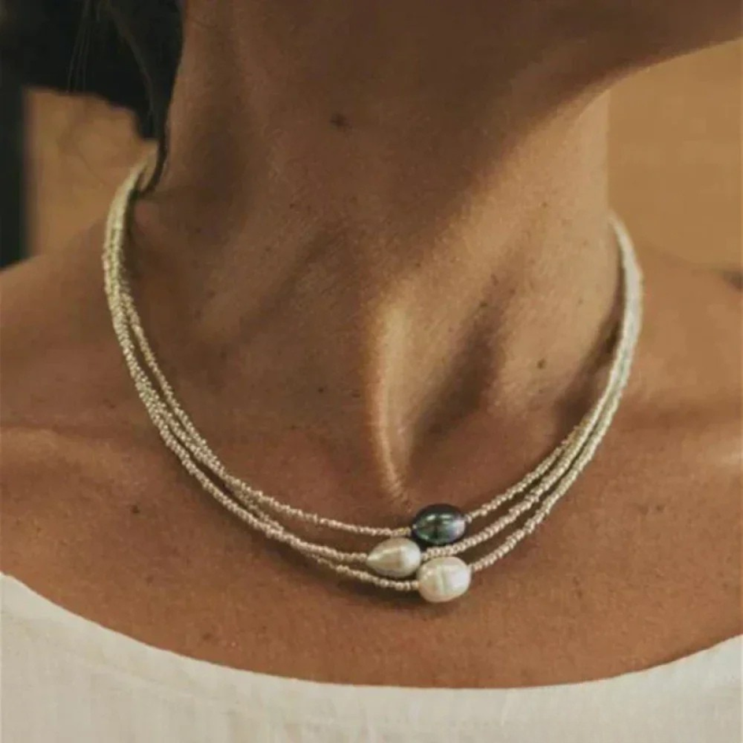 Vintage Sötvattenspärls Halsband