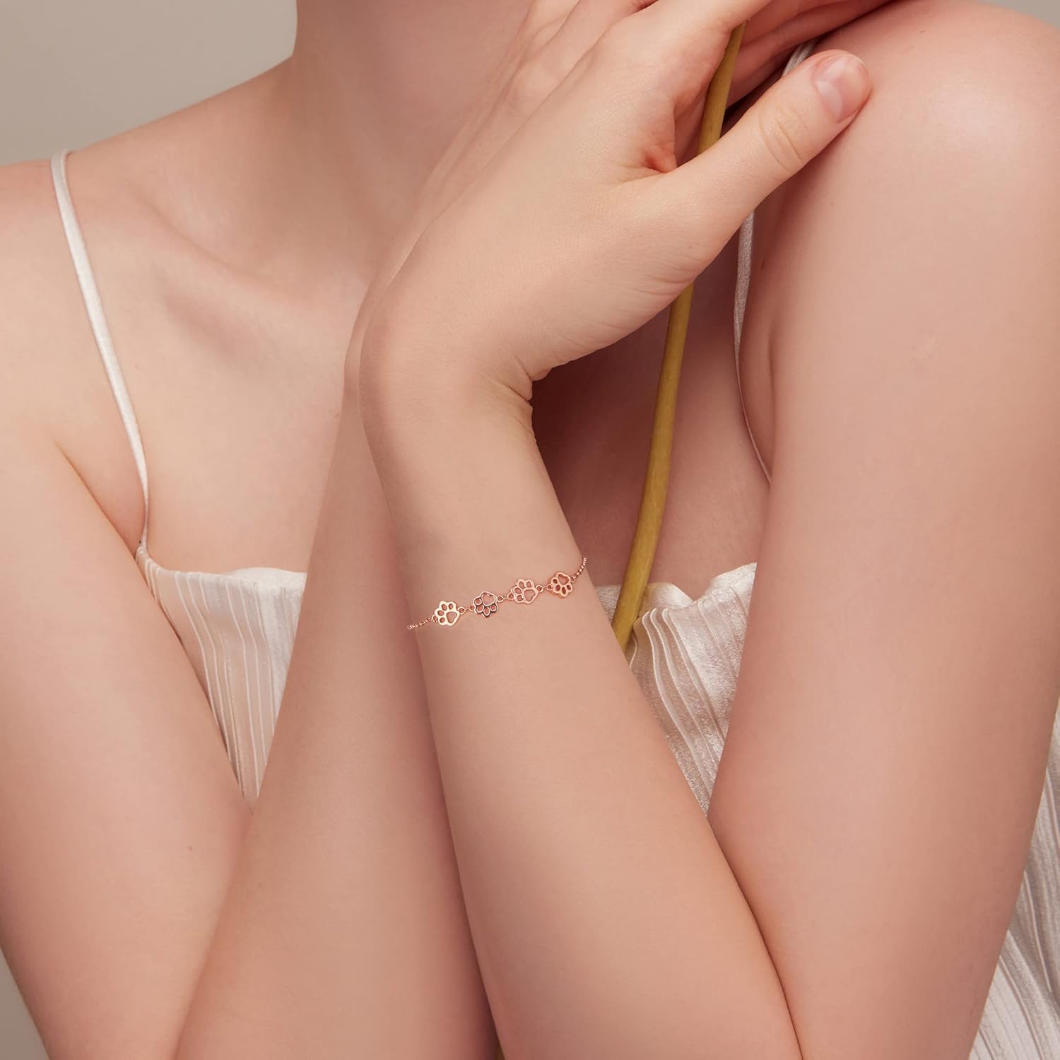 Viskande Paws Avtryck Armband