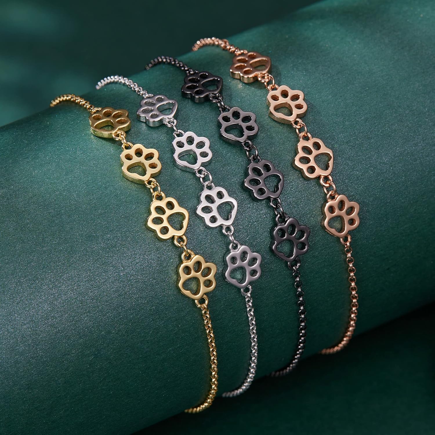 Viskande Paws Avtryck Armband
