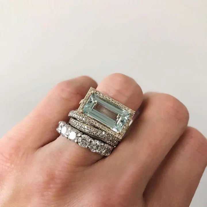 Exklusiv Vintage Silver & Turkos Ring