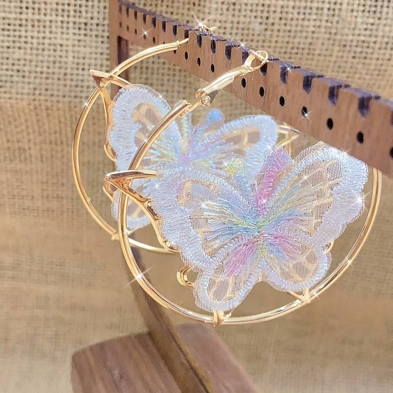 Viskande Blommor Hängörhängen