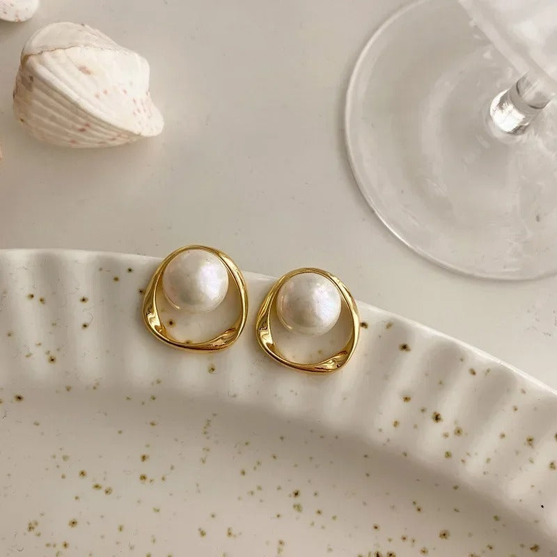 Emma Vintage Pärlörhängen