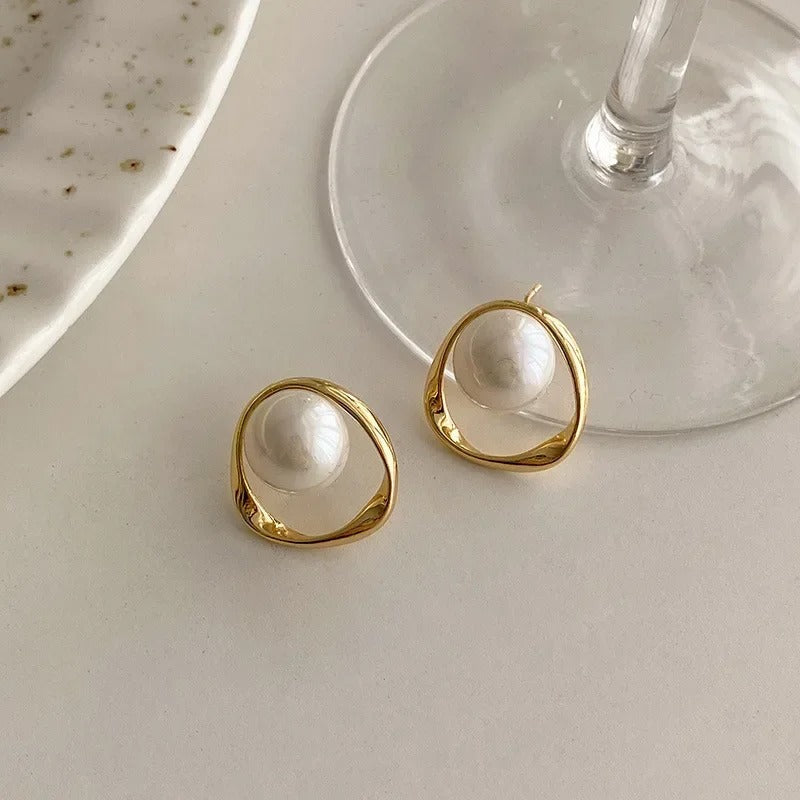 Emma Vintage Pärlörhängen