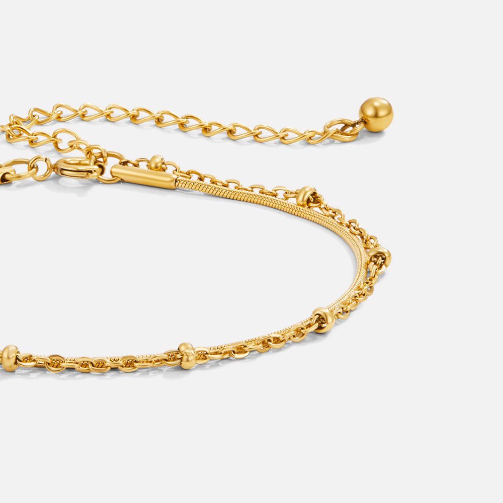 Pia Guld Lager Armband